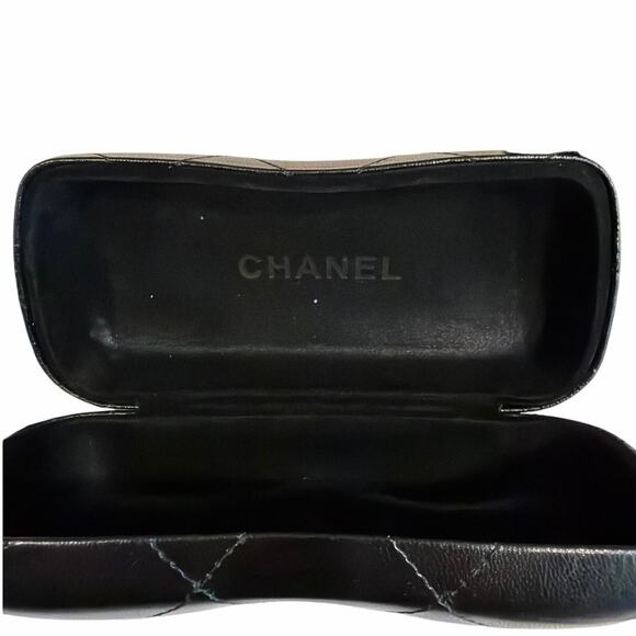 Chanel square sunglasses with case and box